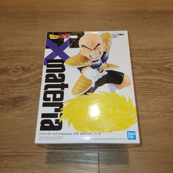 Dragon Ball Z Krillin G x Materia Statue Figure New - Picture 1 of 4